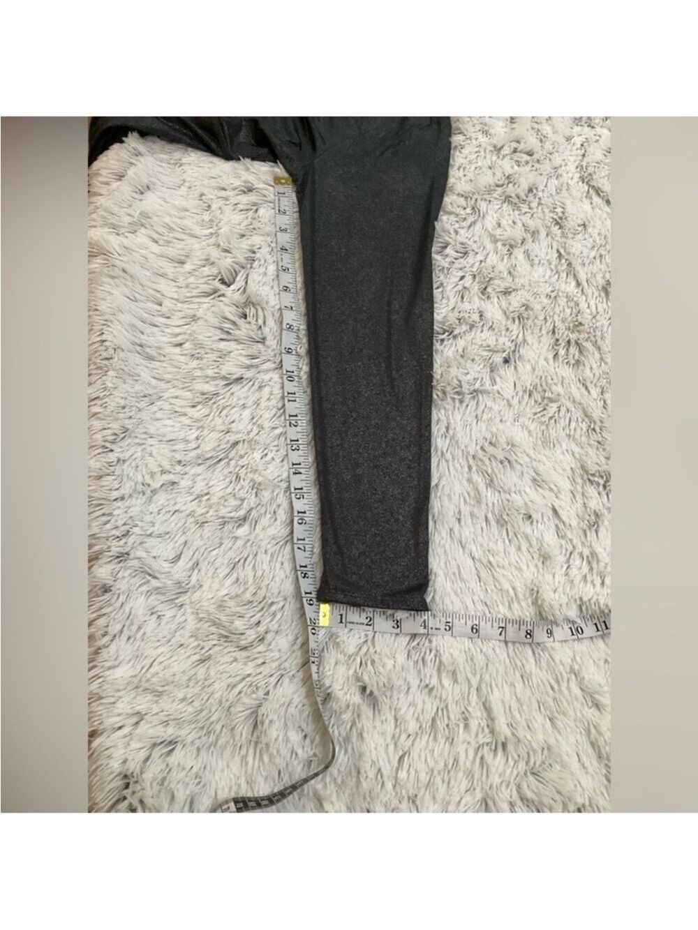 Express gray with black metallic body suit with twist front Woman’s size XL - Picture 8 of 12